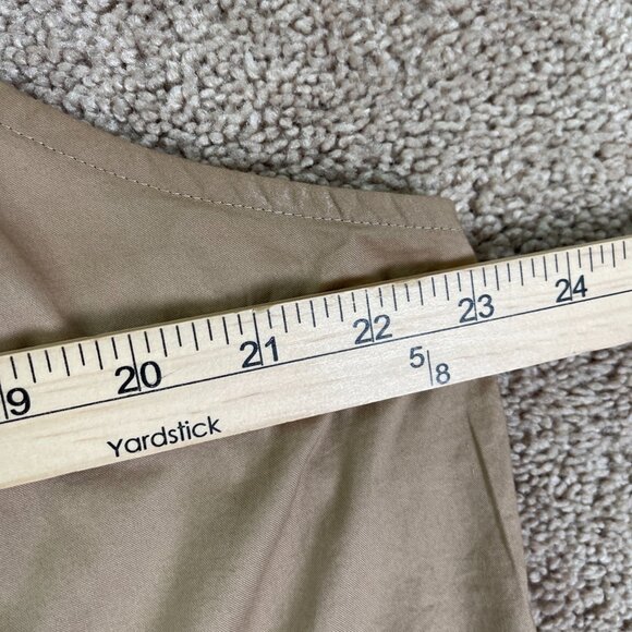 Old Navy Dress Womens XXL Brown Cotton Country Western Prairie Minimalist Basic - Picture 5 of 9